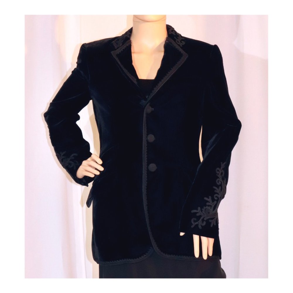 Ralph Lauren Black Label - Black Velvet Jacket
